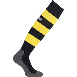 100610006-football-socks-uhlsport-team-pro-essential-stripe-black-yellow-lemon
