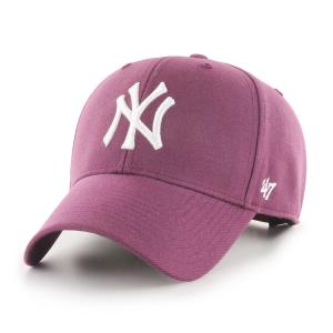 b-mvpsp17wbp-pj-new-york-yankees-baseball-cap-47brand-mlb-mvp-plum-one-size