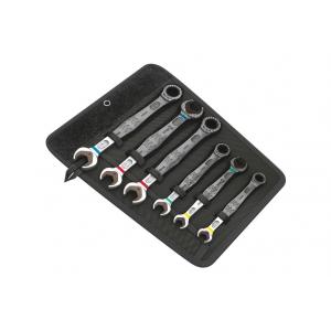 5020022001-mixed-ratchet-double-fork-wrench-set-wera-6000-6002-jok-silver-one-size