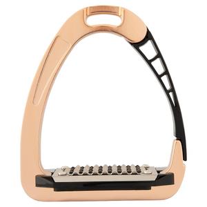 121343-m112-105-stirrups-acavallo-arena-alupro-rose-gold-black-10-5-cm