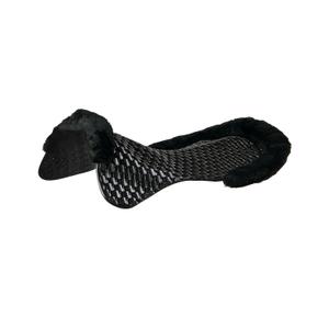 ac194-black-flat-cut-horse-saddle-pad-acavallo-ns-fs-respira-black-one-size