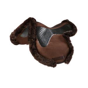 ac270-brown-cut-saddle-pad-for-horse-with-handle-acavallo-js-s-cw-cs-sheepskin-brown-one-size