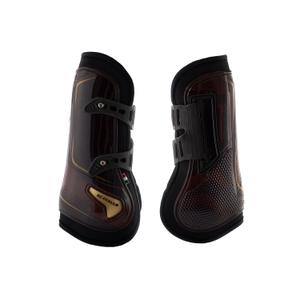 ac686-brown-titanium-gold-horse-tendon-protectors-with-elastic-snap-closure-and-gel-lining-acavallo-opera-brown-titanium-gold