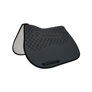 ac873-smokedore-black-saddle-pad-for-horse-with-bamboo-fiber-cushioning-underneath-acavallo-lycra-gel-grip-smokedore-black-one-size