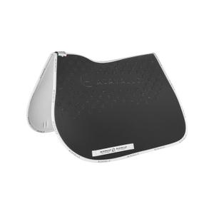 ac873-smokedore-white-saddle-pad-for-horse-with-bamboo-fiber-cushioning-underneath-acavallo-lycra-gel-grip-smokedore-white-one-size