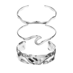 as030s-woman-bracelet-amelia-parker-wavelle-x3-silver-60-mm