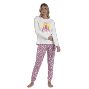 62955-0-000004-women-s-long-sleeve-pyjama-barbie-chic-crudo