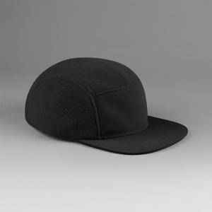 b220r-black-5-panel-cap-in-recycled-fleece-beechfield-black-one-size