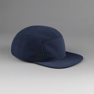 b220r-navy-5-panel-cap-in-recycled-fleece-beechfield-navy-one-size