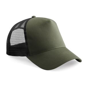 b640b-olivegreen-black-children-s-adjustable-trucker-cap-beechfield-olive-green-black-one-size