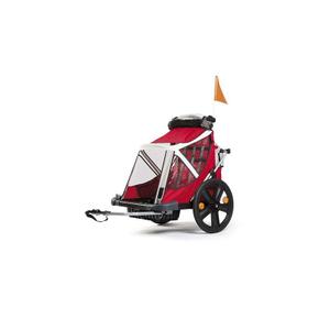 63006-two-seater-bicycle-trailer-with-child-brake-bellelli-red-one-size