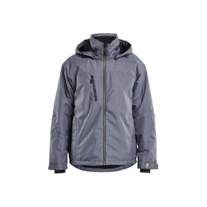 489019779699-4890-lightweight-lined-hardshell-waterproof-jacket-blaklader-medium-grey-black