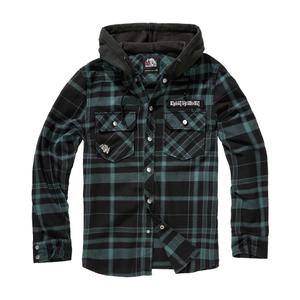 61048-77-checked-hooded-overshirt-brandit-iron-maiden-eddy-black-green