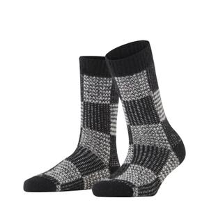 27181-3000-women-s-boot-socks-burlington-charming-checks-black-36-41