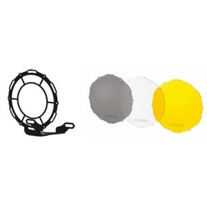 uplg-1-motorcycle-headlight-grille-with-3-screens-c-racer-black-o180-mm