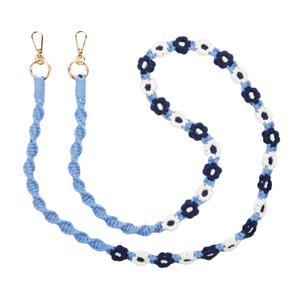 fleur-navy-braided-flower-smartphone-strap-charlot-paris-navy-130-cm