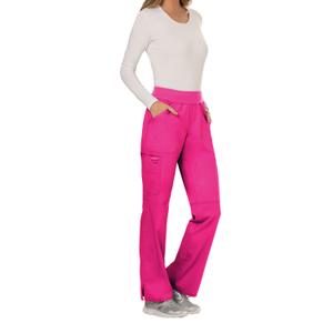 chwwe110-electricpink-women-s-cargo-trousers-cherokee-electric-pink