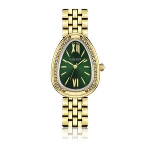 cma9-b094g-women-s-watch-clare-moss-vintage-link-gold-green-sunray-27x36-mm