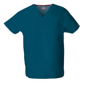 dke83706-caribbeanblue-v-neck-t-shirt-dickies-medical-caribbean-blue-blue