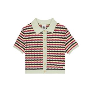 eljsw00117-kta4-striped-women-s-polo-element-crochet-stripes-off-black