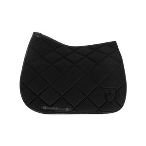 eth09022l-black-black-dressage-saddle-pad-for-horse-in-technical-fabric-with-logo-equestro-black-black