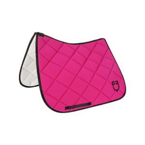 eth09022l-fucsia-black-dressage-saddle-pad-for-horse-in-technical-fabric-with-logo-equestro-fucsia-black