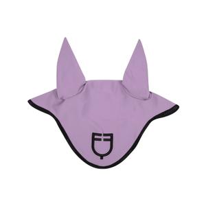 eth09023l-lilla-black-short-technical-fabric-beanie-with-logo-equestro-lilla-black