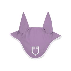eth09023l-lilla-white-short-technical-fabric-beanie-with-logo-equestro-lilla-white