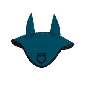 eth09023l-petrol-black-short-technical-fabric-beanie-with-logo-equestro-petrol-black