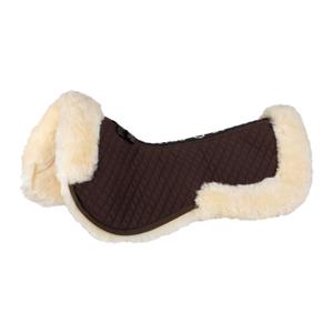 eth09112-brown-natural-cotton-horse-saddle-pad-with-sheepskin-equestro-brown-natural-one-size