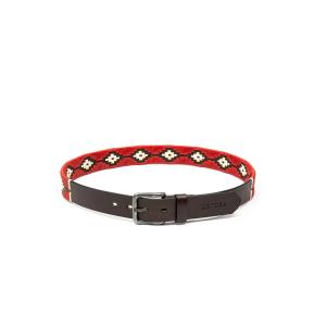 freb100-belt-estosa-fuego-red-ecru