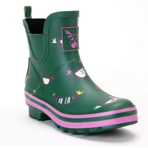 bottes-chicken-short-vert-women-s-rubber-rain-boots-evercreatures-chicken-green