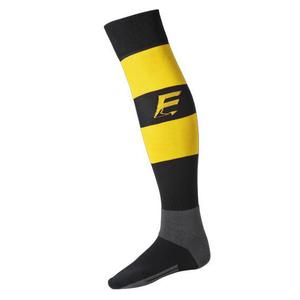 f60rayesnjn-striped-socks-force-xv-black-yellow