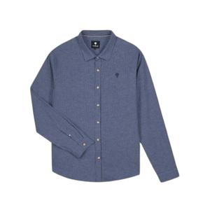 f25sh0105-blu14-shirt-faguo-iraty-denim-blue-navy