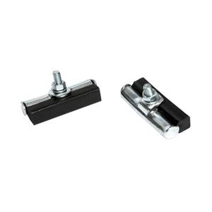 147846-pair-of-city-brake-pads-nut-for-brake-caliper-deporte-fibrax-raleigh-45-mm-silver-black-45-mm