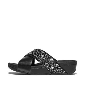 je2-090-women-s-slides-fitflop-lulu-crystal-mix-metallic-cross-black