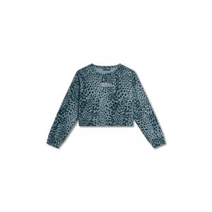 s25wmcs1c-ani121-women-s-cropped-french-terry-sweatshirt-freddy-leopard-animalier-on-blue
