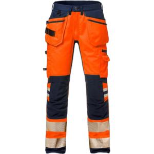 127734-271-high-visibility-work-trousers-class-2-fristads-outdoor-2707-plu-high-visibility-orange-navy-blue