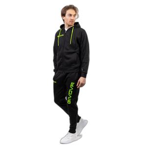 lf21-1034-tracksuit-givova-king-black-green-fluo