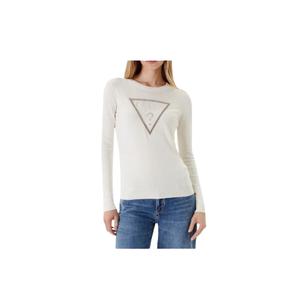 w5yr23-z2nq2-g012-round-neck-t-shirt-with-triangle-logo-for-women-guess-kiara-cream-white