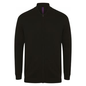 h718-black-zipped-cardigan-henbury-black