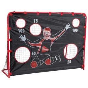 57206-goal-wall-with-ball-hudora-unihockey-red-black-160x115x60-cm