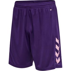 211466-3443-polyester-shorts-hummel-core-xk-red