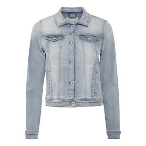 20111235-19078-women-s-denim-jacket-ichi-stampe-washed-light-blue