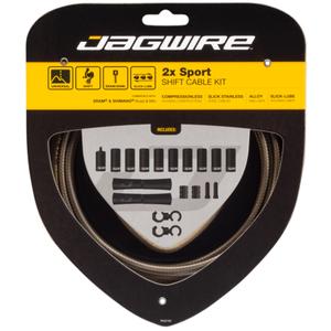 ja8142-csi-derailleur-cable-kit-jagwire-2x-sport-bronze-one-size
