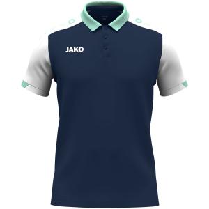 6370-u-915-polo-jako-dynamic-marine-blanc-menthe