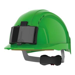 jsajb173-green-safety-helmet-with-badge-holder-ventilated-ratchet-adjustment-jsp-evolite-green-one-size