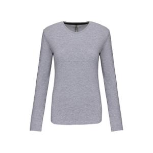 k383-oxfordgrey-women-s-long-sleeve-t-shirt-kariban-col-rond-heather-gray