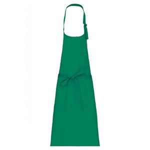 k8000-kellygreen-apron-kariban-polycoton-sans-poche-dark-green-one-size