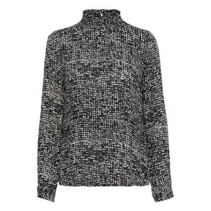 10508258-106988-printed-women-s-shirt-kaffe-amber-black-turtledove-graphic-dot